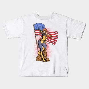 Real American Heroes Kids T-Shirt